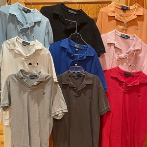 9 Men’s Polo Classic fit shirts